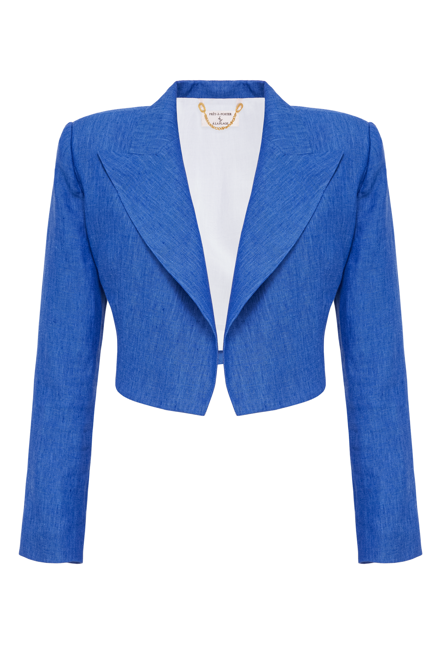 Marynarka Mini lniana "Azurite"