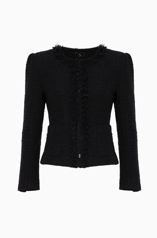 Marynarka typu chanelka "Noir Désir"