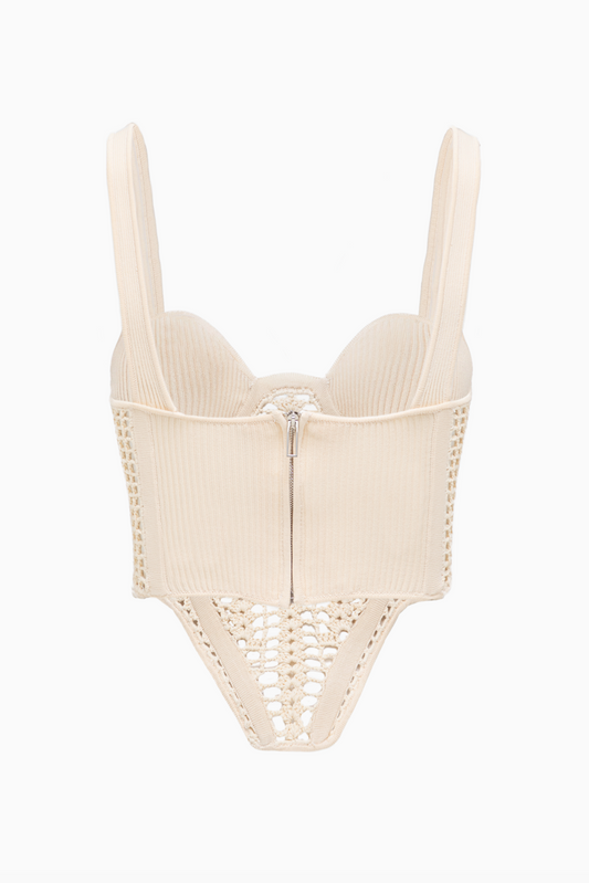 Gorset plażowy "Crème chic" PREORDER